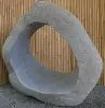 Product image 3 of the product “Garden Object, Unique Riverstone standing cut out big hole,  Height about 140cm. ”